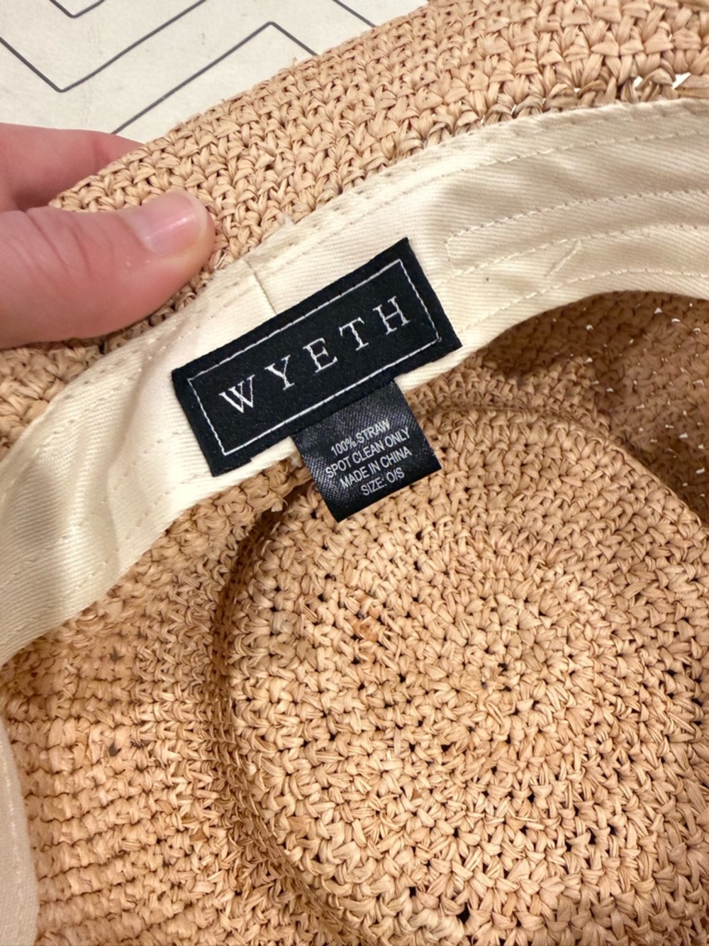 Wyeth Rattan Bucket Hat - Picture 6 of 9